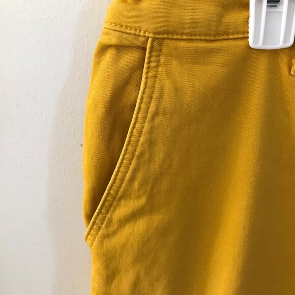 Women's Express Mustard Yellow Pants - Size 18L - Picture 4 of 7